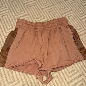 Rust Free People Movement Sweat Shorts